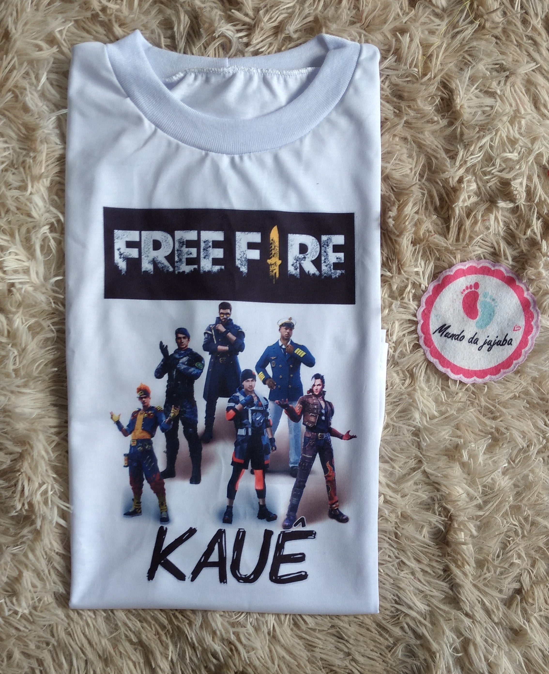 Videojuego Camisetas Personalizadas De Free Fire Playera De Free