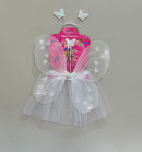 Kit Asa e Saia Infantil Borboleta