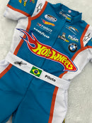 Macacão Temático Corrida Car Piloto Infantil