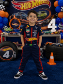 Macacão hotwheels REDBULL infantil