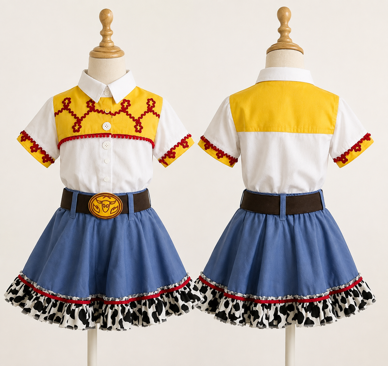 Conjunto Pequena Cowgirl Jessie  3 Infantil