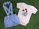 Conjunto Personalizado Mickey Baby