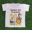 Camiseta Personalizada Safari Infantil