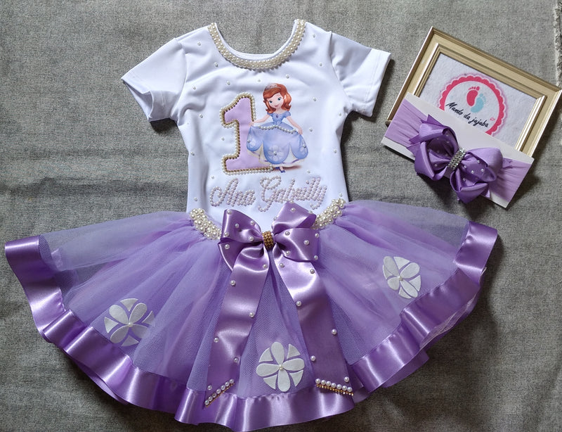 Conjunto Personalizado Princesa Sofia infantil