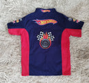 Camisa Hotwheels Manga curta infantil