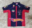 Camisa Hotwheels Manga curta infantil