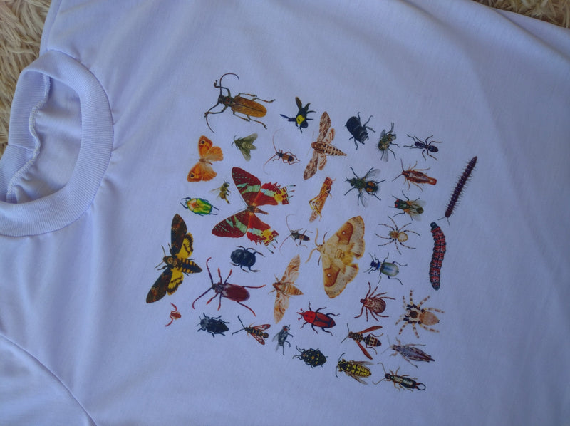 Camiseta Personalizada de Insetos