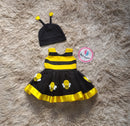 Vestido Abelhinha Infantil
