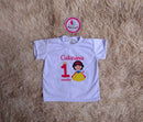 Camiseta Personalizada Branca de Neve Infantil