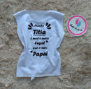 Camiseta Personalizada de amarrar Titia
