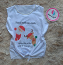 Camiseta Personalizada Papai Noel Infantil