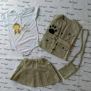 Fantasia Safari Menina Infantil