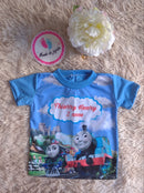 Camiseta Temática Thomas e seus amigos Infantil