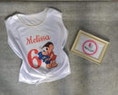 Camiseta Personalizada Mônica Infantil