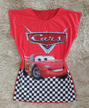 Vestido Personalizado Carros Adulto