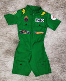 Macacão Hotwheels Infantil com abertura de zíper infantil