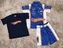 Conjunto Hotwheels + Camiseta Infantil