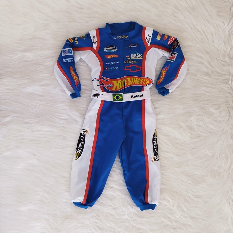 Macacão Hotwheels Nascar Longo