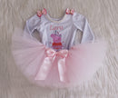 Conjunto Peppa bailarina infantil