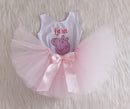 Collant Peppa com Detalhes de Pérola e Strass Infantil