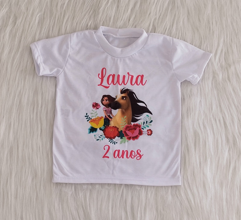Camiseta Personalizada Spirit Infantil