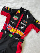 Macacão hotwheels redbull infantil