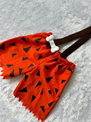 Jardineira Bambam Rubble Flintstones