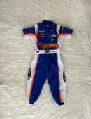 Macacão hotwheels nascar infantil