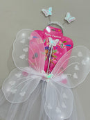 Kit Asa e Saia Infantil Borboleta