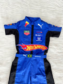 Macacão hotwheels redbull infantil