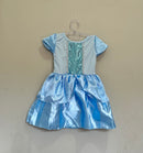 Vestido Cinderela Infantil com detalhes em Paetê