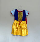 Vestido Branca de neve Infantil com detalhes em Paetê