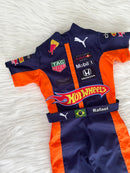 Macacão hotwheels REDBULL infantil