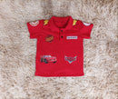 Camiseta Polo carros infantil