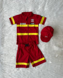 Fantasia Bombeiro Infantil Curta