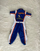 Macacão hotwheels nascar infantil