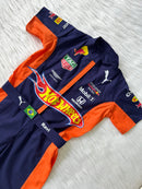 Macacão hotwheels redbull infantil