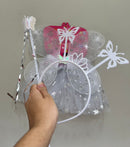 Kit Asa e Saia Infantil Borboleta