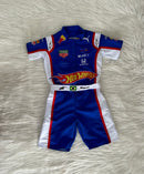 Macacão hotwheels redbull-car infantil