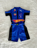 Macacão hotwheels redbull infantil