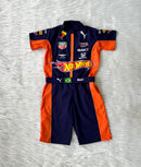 Macacão hotwheels redbull infantil