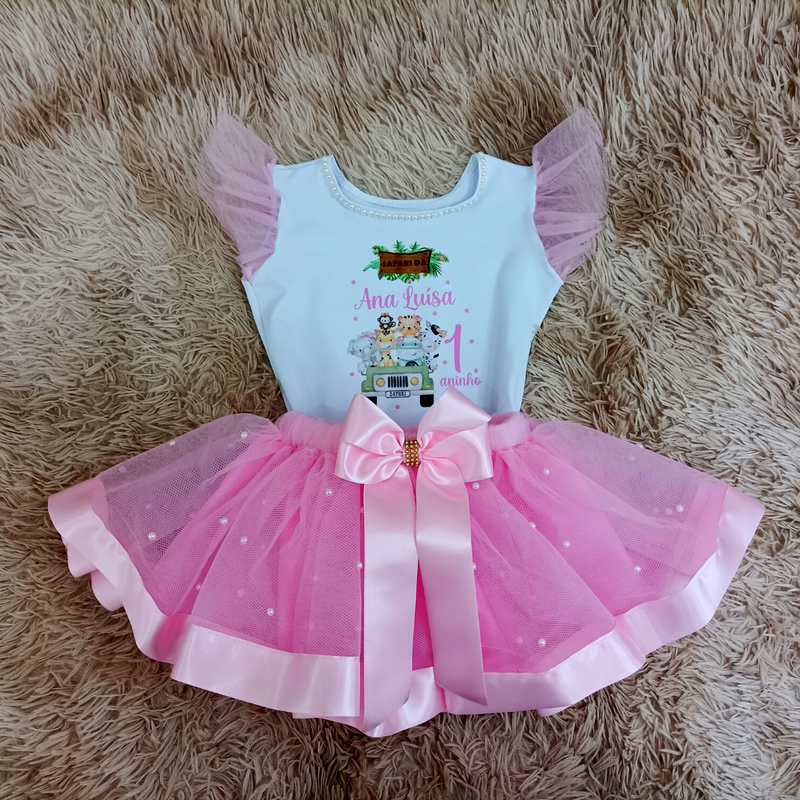 Conjunto Safari Menina Infantil