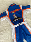 Macacão hotwheels nascar infantil
