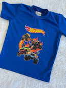 Conjunto hotwheels monster infantil