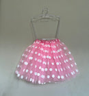 Saia de Tule Com Bolinha