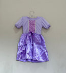 Vestido Princesa Sofia com detalhes em Paetê