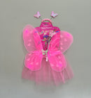 Kit Asa e Saia Infantil Borboleta