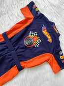 Macacão hotwheels redbull infantil Curto