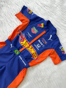 Macacão hotwheels redbull infantil Curto