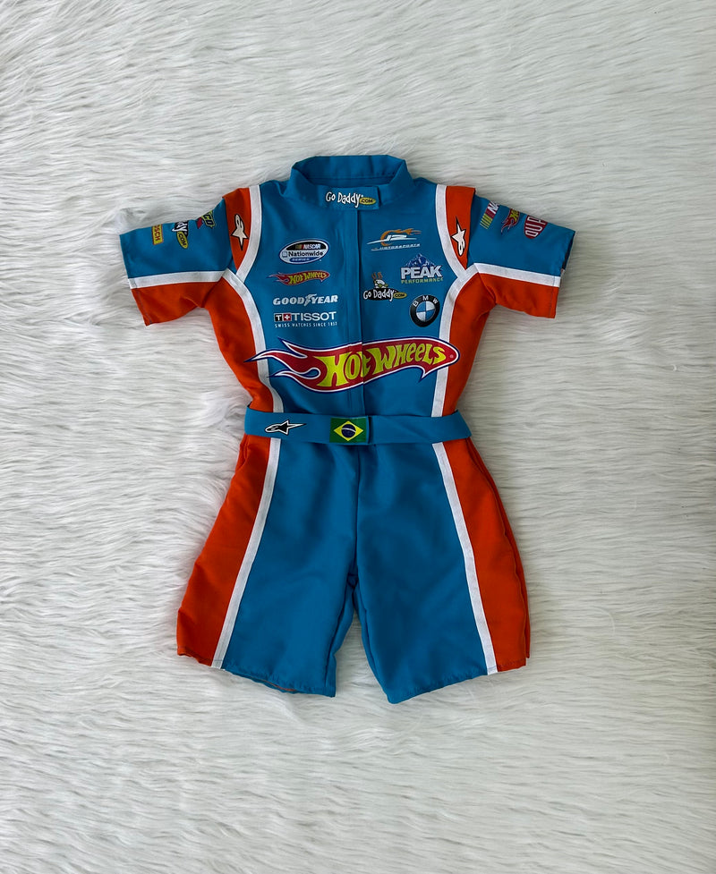 Macacão Hotwheels Nascar Infantil